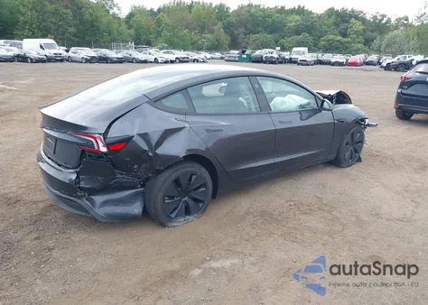 2025 Tesla Model 3 Long Range Rear-Wheel Drive из США, поврежденный, VIN 5YJ3E1EA4SF896510